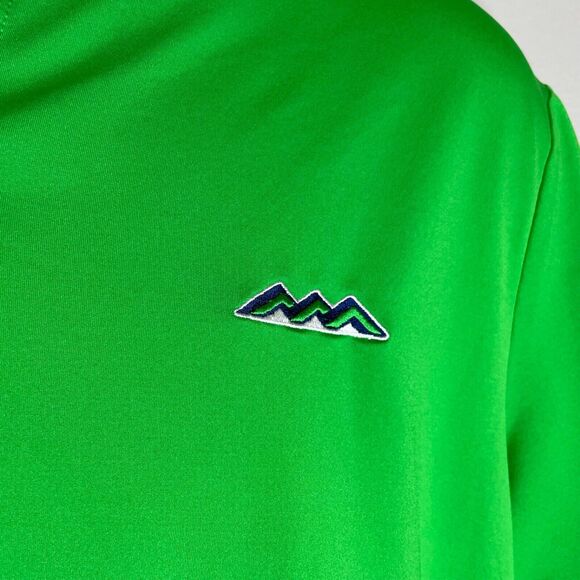 RLX Polo Shirt‎ Mens Size Large Performance Fit Polo Shirt Green Embroidery EUC - Picture 4 of 9